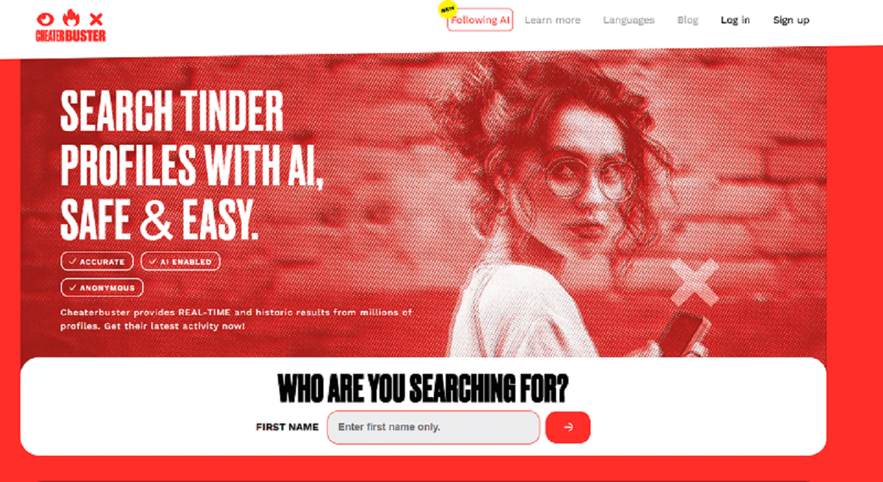 Cheater Buster AI: Tinder People Search, Features & Alternatives 2025