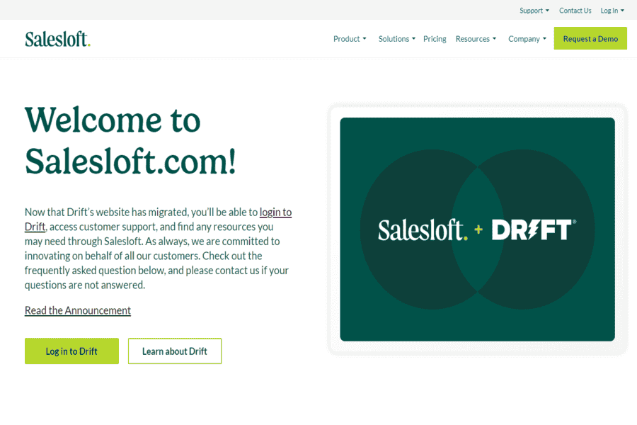 Drift conversational marketing platform