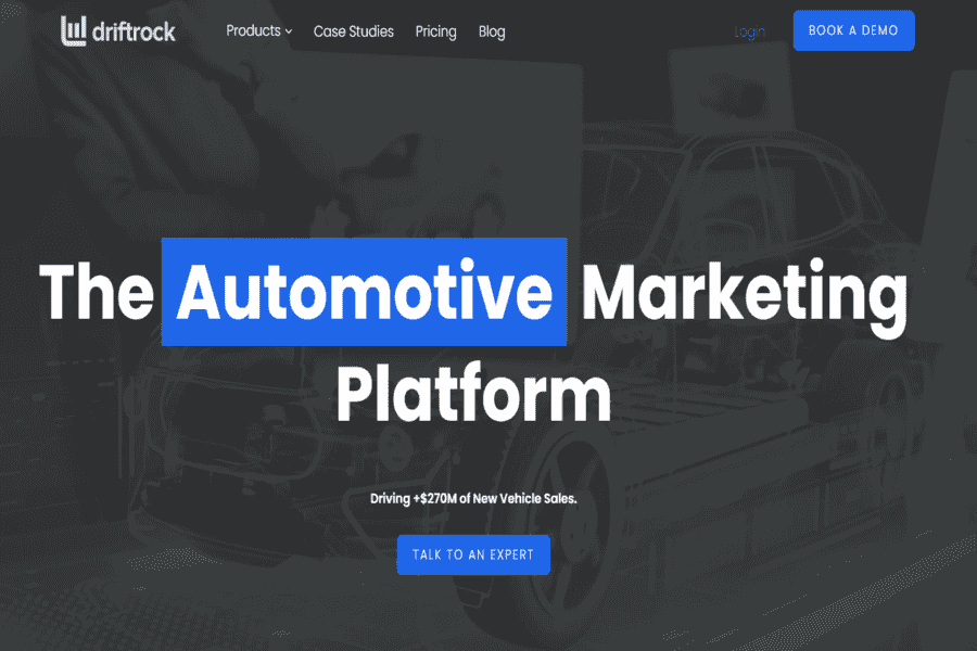 Driftrock automotive lead generation platform