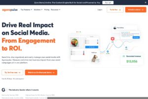 Agorapulse screenshot 1