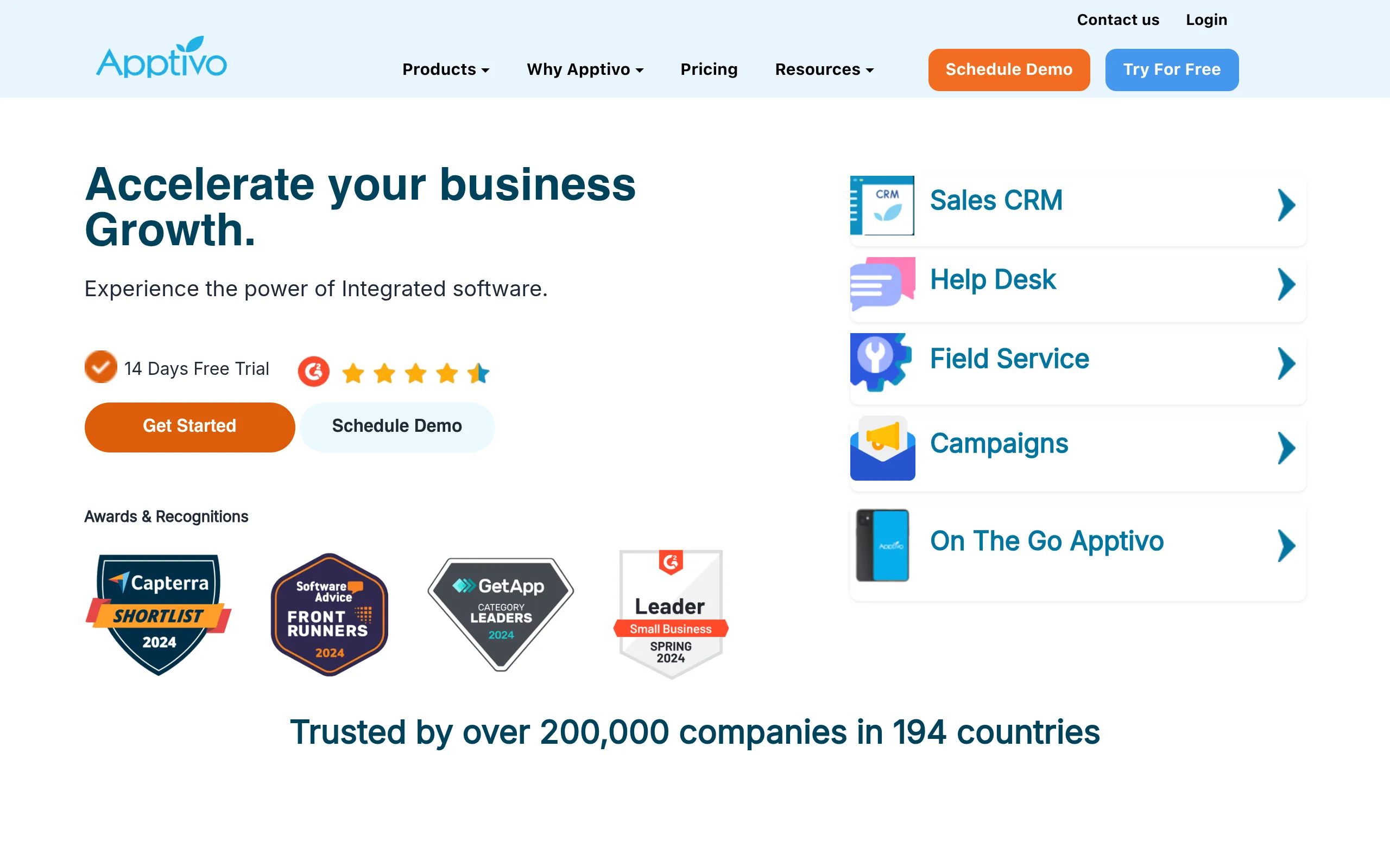 apptivo-crm-workflow-dashboard-screenshot