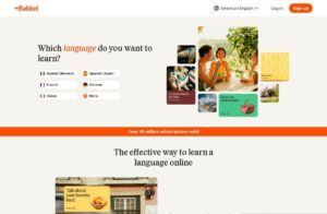 Babbel screenshot 1