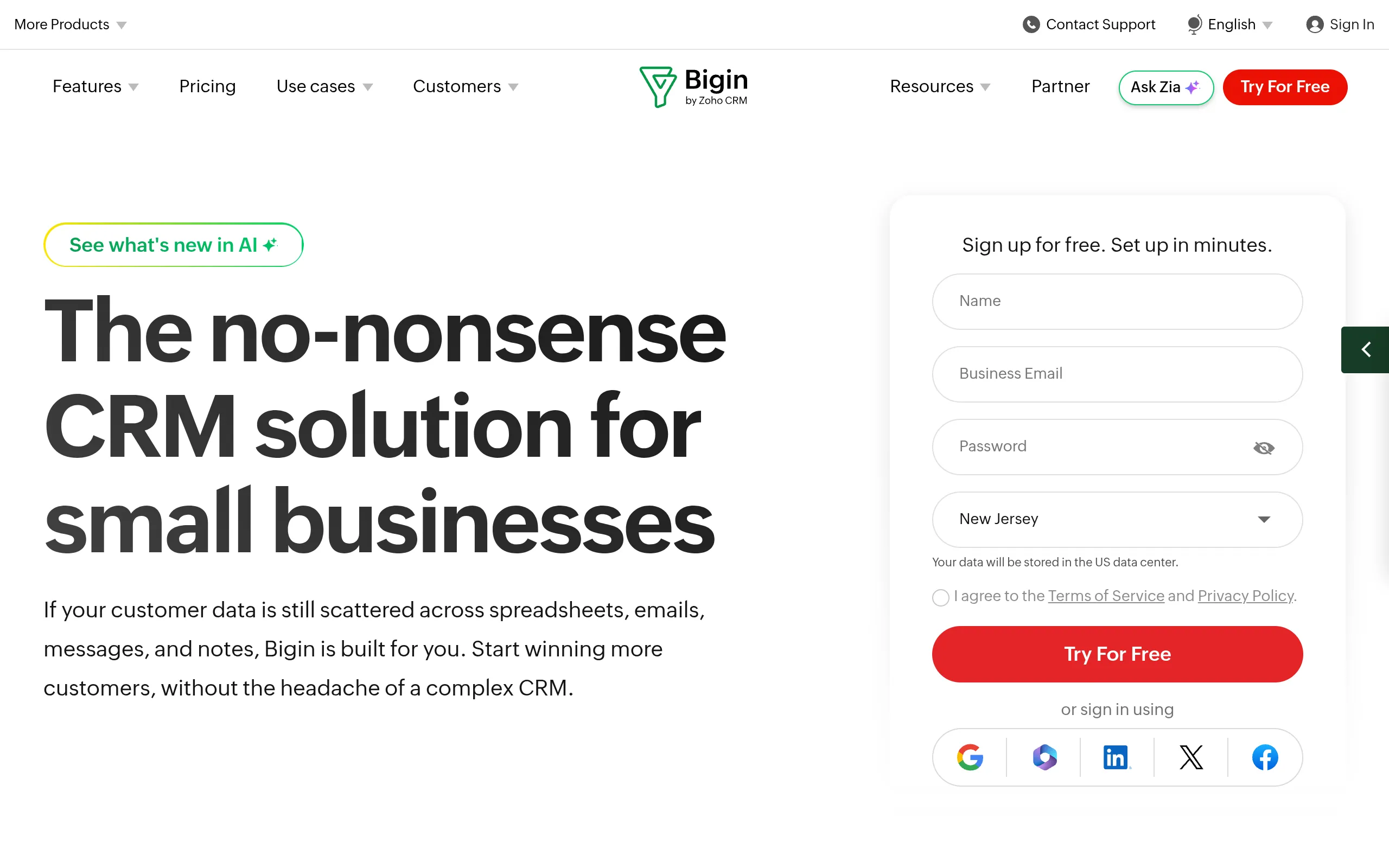 bigin-by-zoho-crm-pipeline-screenshot