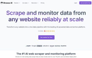 Browse AI screenshot 1