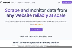 Browse AI screenshot 1