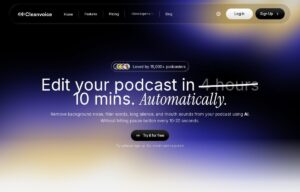 Cleanvoice screenshot 1