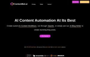 ContentBot screenshot 1