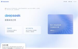 DeepSeek screenshot 1