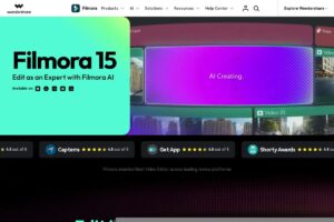 Filmora screenshot 1