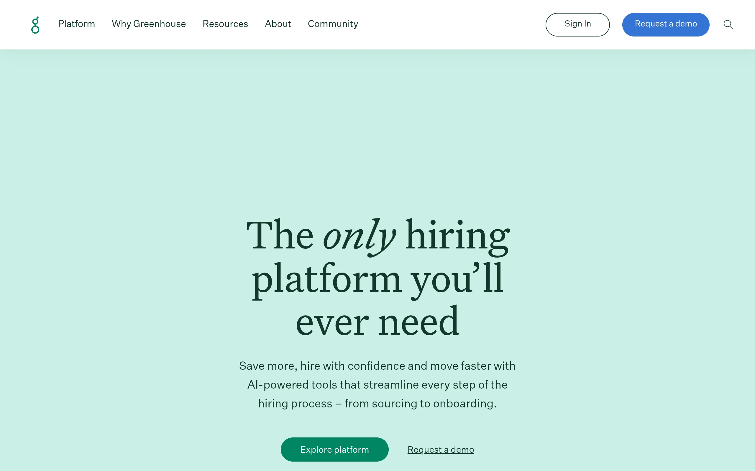 greenhouse structured hiring applicant tracking platform
