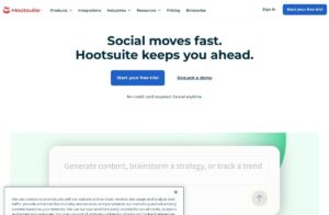Hootsuite screenshot 1