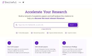 Inciteful screenshot 1