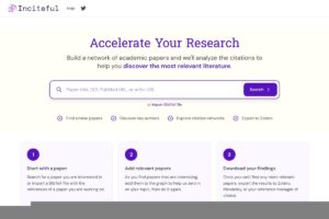 Inciteful screenshot 1