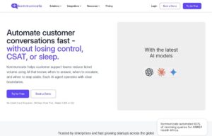 Kommunicate screenshot 1