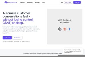 Kommunicate screenshot 1