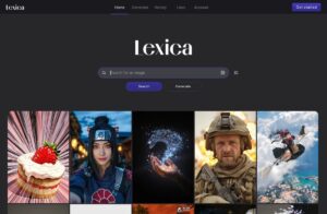 Lexica screenshot 1