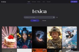 Lexica screenshot 1