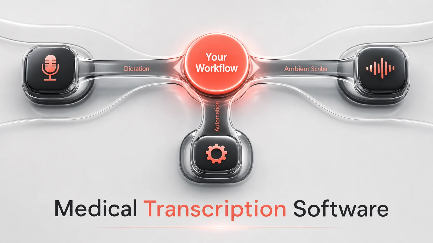 medical-transcription-workflow-branching-into-dictation-scribe-and-automation