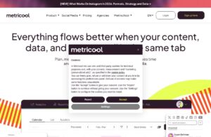 Metricool screenshot 1