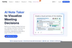 Notta screenshot 1