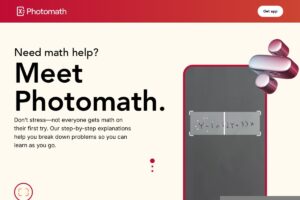 Photomath screenshot 1