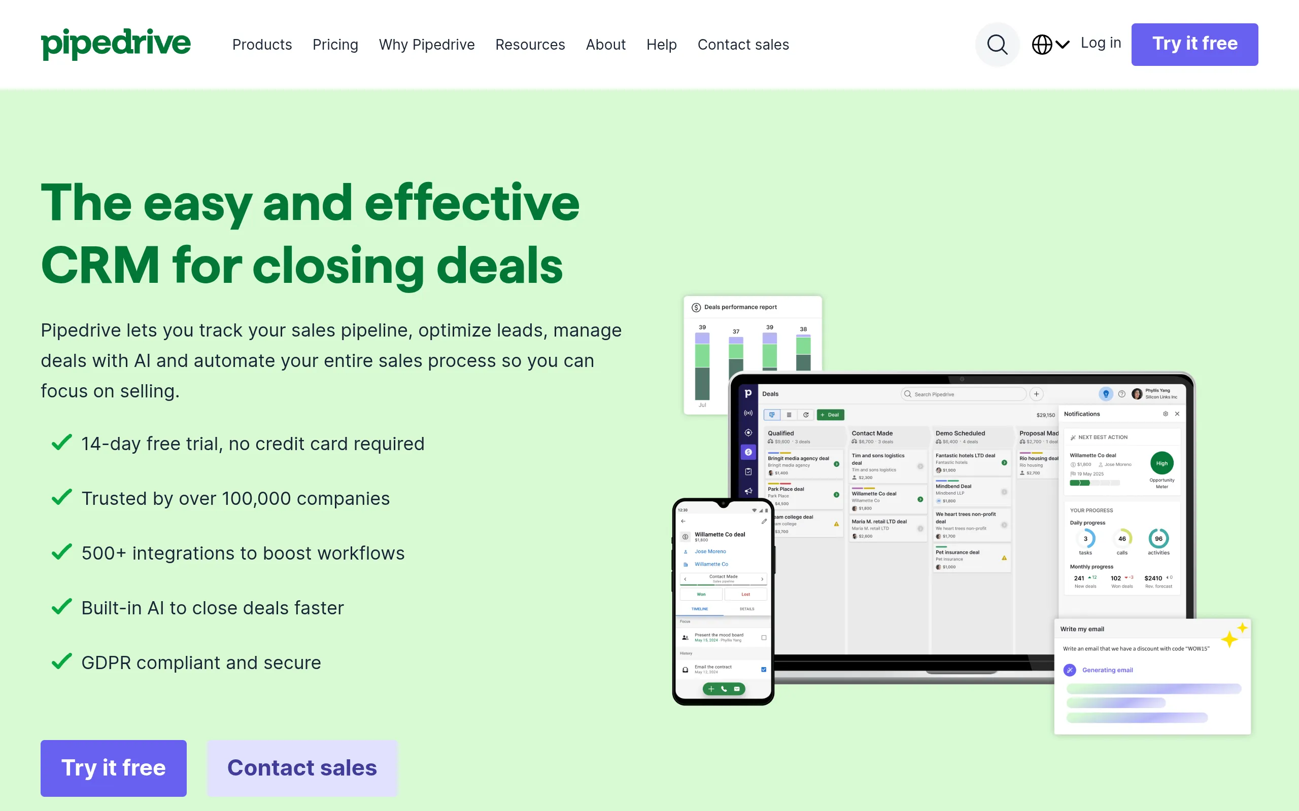 pipedrive-visual-sales-pipeline-with-deal-stages