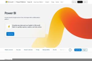 Power BI Copilot screenshot 1