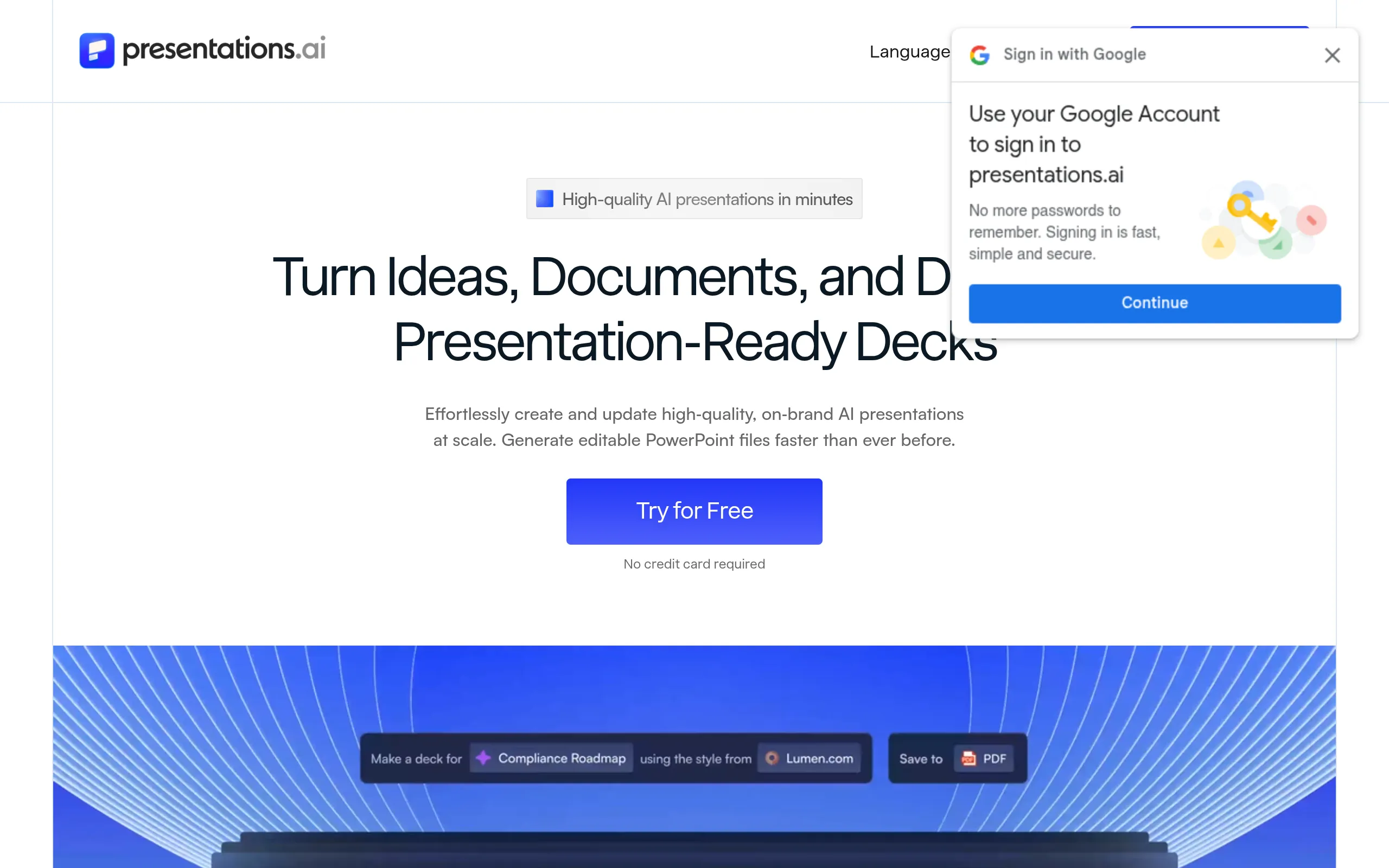 presentations-ai-tool-automated-slide-generation
