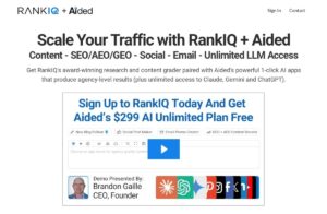 RankIQ screenshot 1
