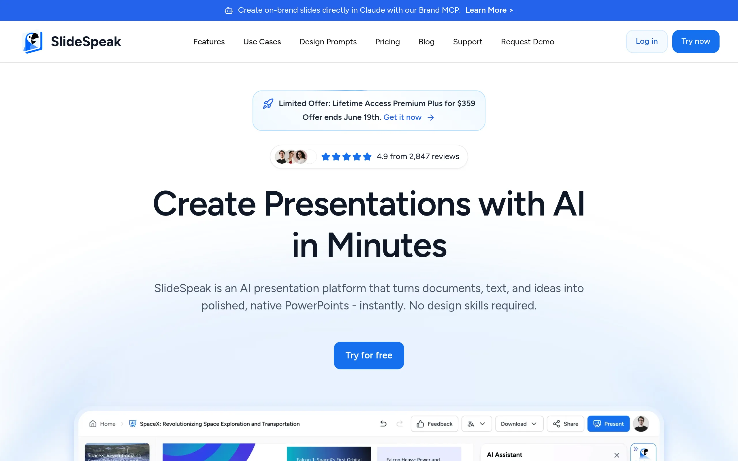 slidespeak-ai-presentation-tool-powerpoint-export