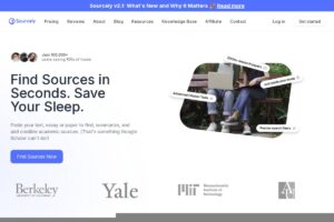 Sourcely screenshot 1