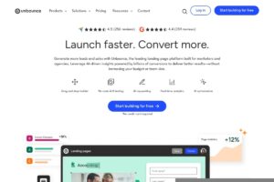 Unbounce screenshot 1