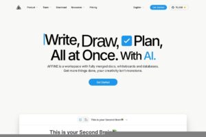 AFFiNE screenshot 1