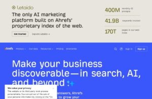 Ahrefs screenshot 1