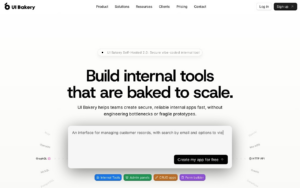 AI App Generator by UI Bakery screenshot 1