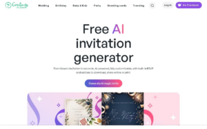 AI Invitation Generator by Greetings Island screenshot 1