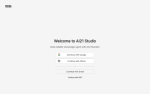 AI21 Studio screenshot 1