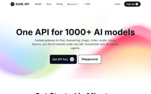 AI/ML API screenshot 1