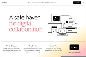 Anytype screenshot 1