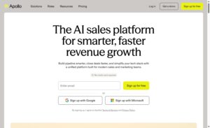 Apollo.io screenshot 1