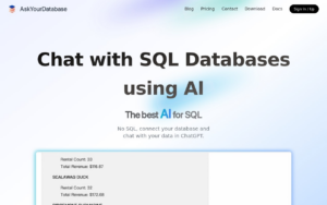 AskYourDatabase screenshot 1