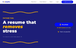 BeamJobs Resume Builder screenshot 1