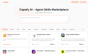 Capafy screenshot 1