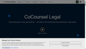 CoCounsel screenshot 1