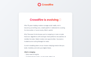 Crowdfire screenshot 1
