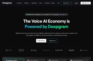 Deepgram screenshot 1