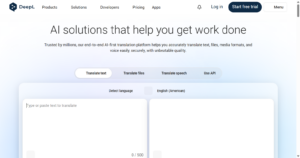 DeepL screenshot 1