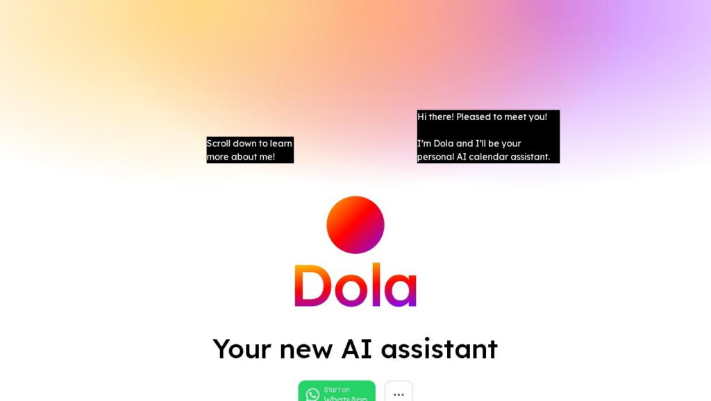 Dola screenshot 1