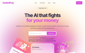 DoNotPay screenshot 1