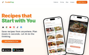 FoodiePrep screenshot 1
